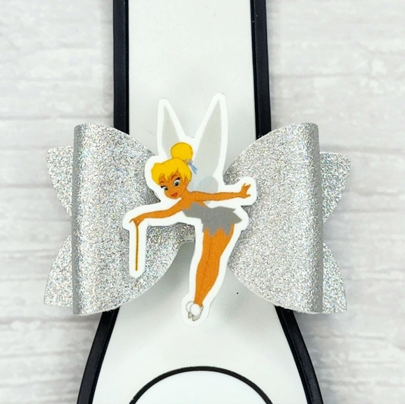 100 Year Celebration Tinkerbell Magic Band Bow - Picture 1 of 1